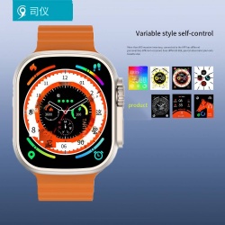 Smartwatch 2.02 Screen Bluetooth Sports Watch Blood pressure Heart Rate Monitor Call Watch